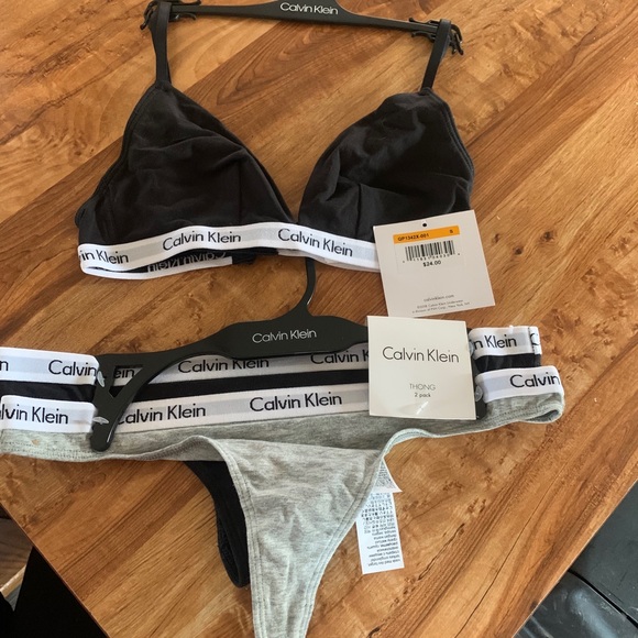 Calvin Klein Other - CK bra and panty set
